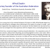 Alfred Deakin - a key founder of the Australian federation